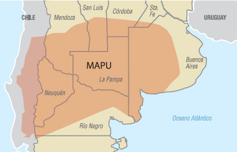 Get Mapuche Chile Map Pictures